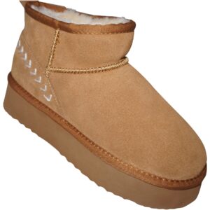 10001111 Boot plateau chestnut 01