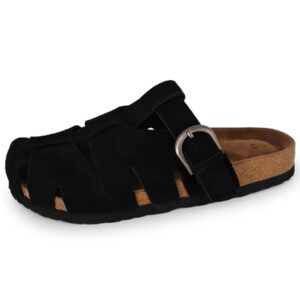10001098 Black Cow suede leather 39#_ergebnis