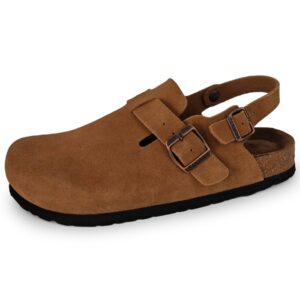 10003032 Mid Brown Cow suede leather 39#_ergebnis