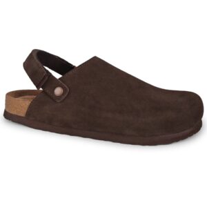 10003038 Dk Brown Cow suede leather 39